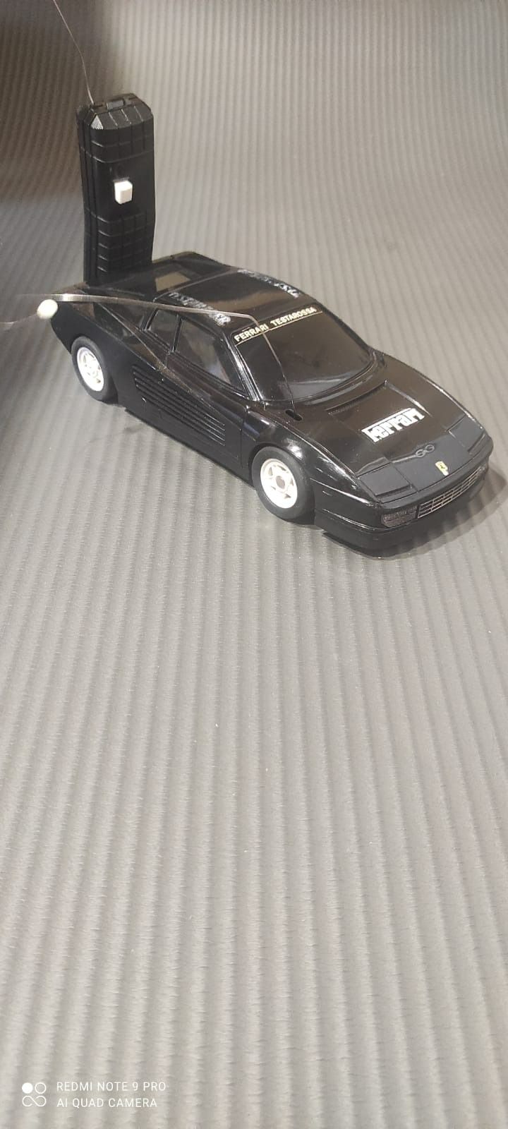 Black Remote Control Ferrari